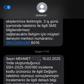 Derimod Ayakkabıda Kırılma Ve Su Geçirme Sorunu