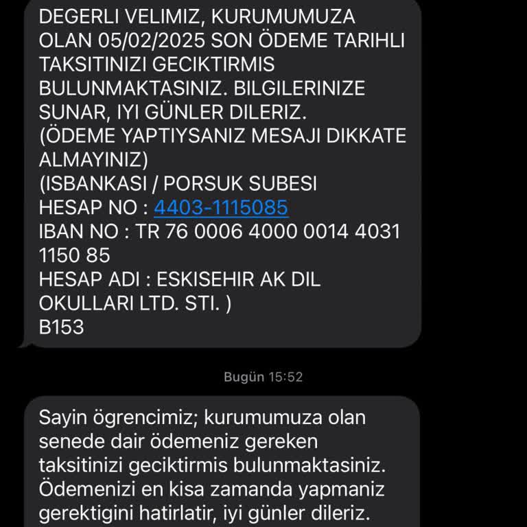 Odunpazarı Şubesinde Ders Verilmemesi Ve İletişim Sorunları