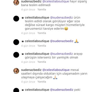 Kayıp Kargo Ve İletişim Sorunları