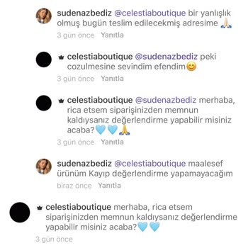 Kayıp Kargo Ve İletişim Sorunları