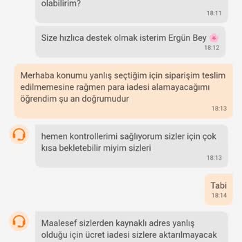 Yanlış Adres Seçimi Krizi: Trendyol GO'da Müşteri Hizmetleri Hayal Kırıklığı