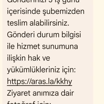 Teslim Edilmeyen Kargo Ve Yanıltıcı Bilgilendirme