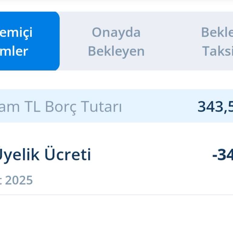 Denizbank Yıllık Üyelik Ücretinin İadesi Talebi