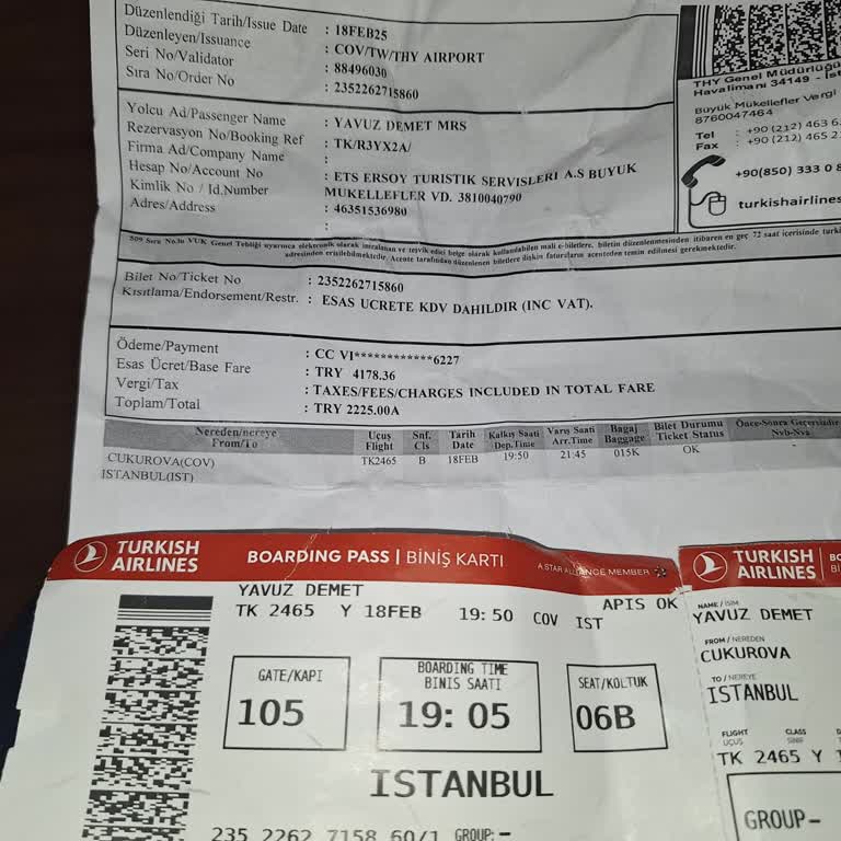 Adana Havalimanı'nda Müşteri Hizmeti Sorunu