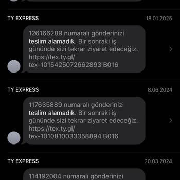 Trendyol Express Kargo Alım Sorunu: Sürekli Yanıltıcı Bahaneler