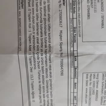 Dyson V10: Kalitesiz Malzeme Ve Yetersiz Müşteri Hizmetleri