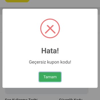 VakıfBank İndirim Kampanyasında Geçersiz Kupon Sorunu