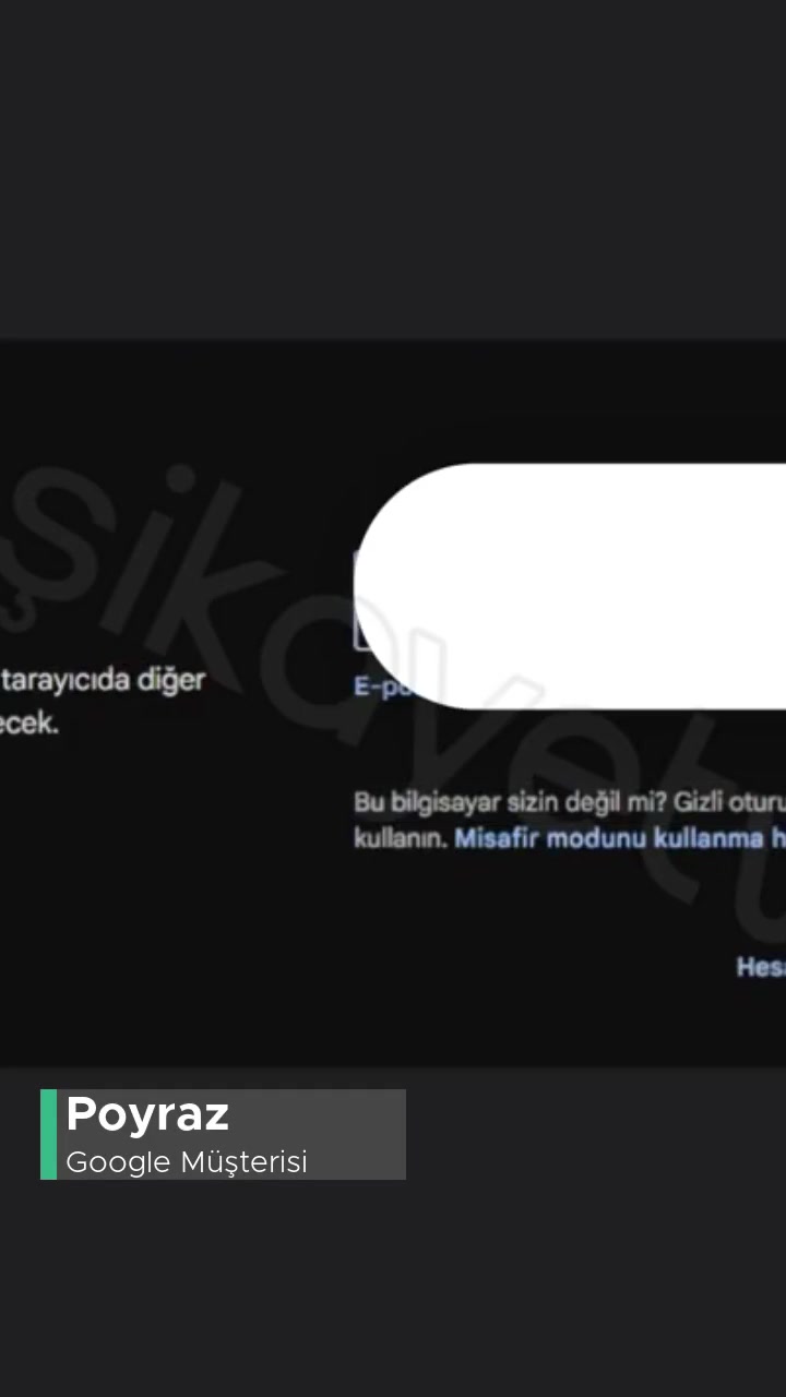 Google Kimliğinizi Doğrulayamadık! videonun kapak resmi
