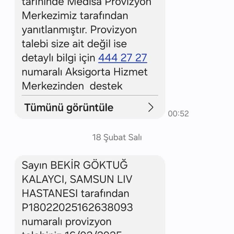 Yanlış Kişiye Gönderilen Bildirim Mesajları