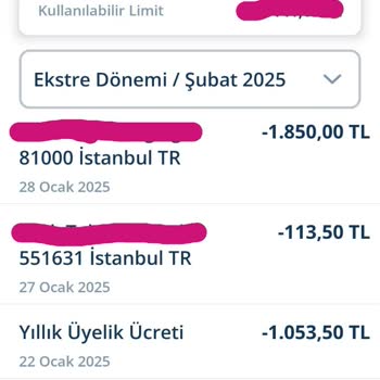 Haksız Yıllık Üyelik Ücreti İadesi Talebi