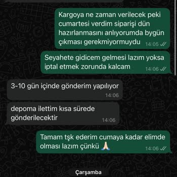 Teslimat Sorunu Ve İlgisiz Müşteri Hizmetleri