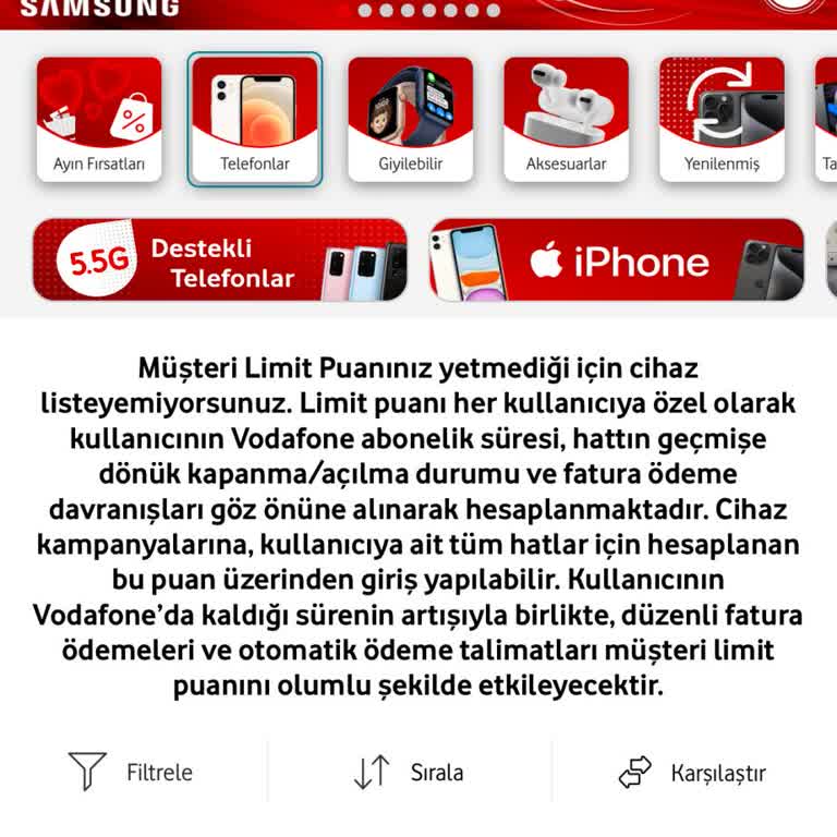 Vodafone Limit Sıfırlama Sorunu: Uzun Süreli Müşteri Mağduriyeti