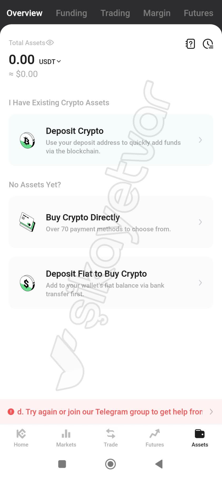 KuCoin Account Verification Loop & Missing Balance Issue - Xolvie