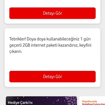 Vodafone Premium Üyelikte Hediye Çarkı Sorunu