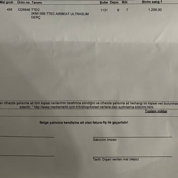 Media Markt'tan Aldığımız Kulaklıkların İadesi Reddedildi