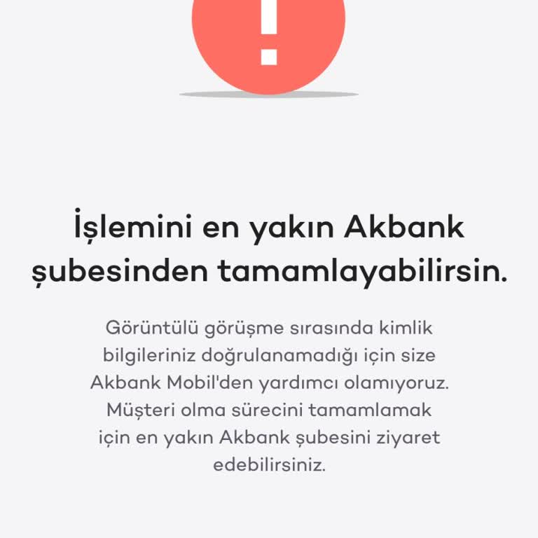 Akbank'a Mobil Üyelik Sorunu