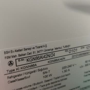 Bosch Buzdolabı Garanti Süresi Sonrası Müşteri Hizmetleri İlgisizliği