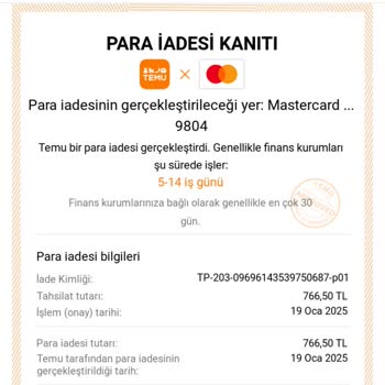 İade Sürecinde Yaşanan Gecikme