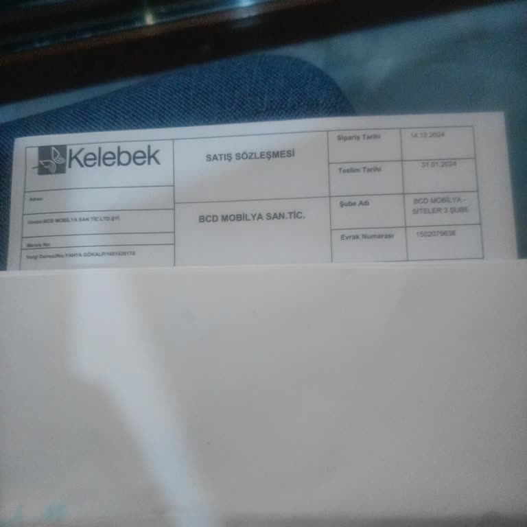 Kelebek Mobilya'dan Teslimat Sorunu