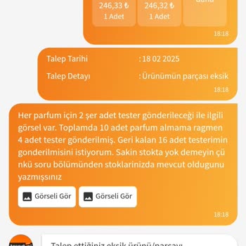 Eksik Tester Ve Yanıltıcı Reklam Şikayeti