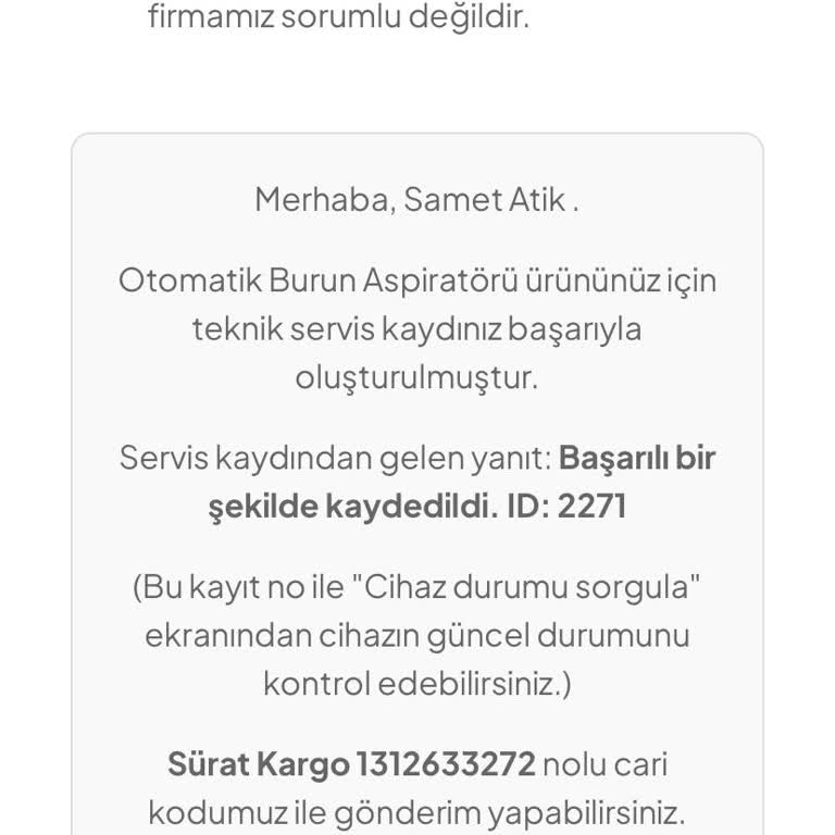 Garanti Sürecinde İletişimsizlik Ve Ürün Arızası