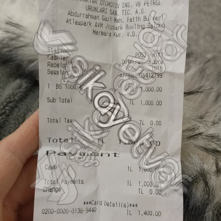 Kaybolan Joypark Kartım İçin Yardım Bekliyorum