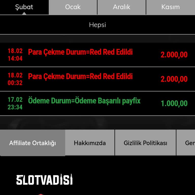 Slotvadisi Bahis Sitesinde Çekim Sorunu
