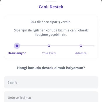 Teslimat Süresi Ve Destek Sorunları