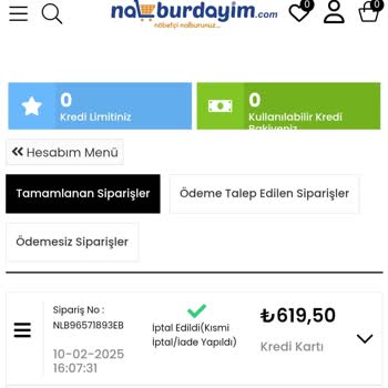 İptal Edilen Siparişin İadesi Hala Yapılmadı