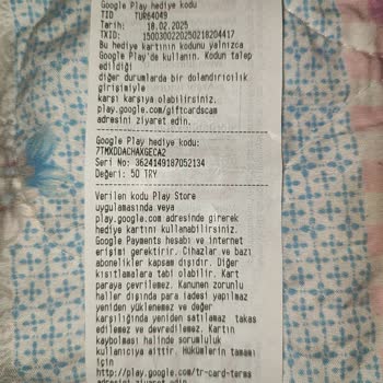 Google Play Kod Sorunu: Alışveriş Yapamıyoruz
