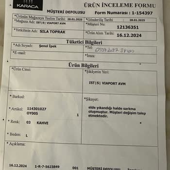 Yanlış İade Reddi: Yıkama Talimatlarına Uygun Davrandık!