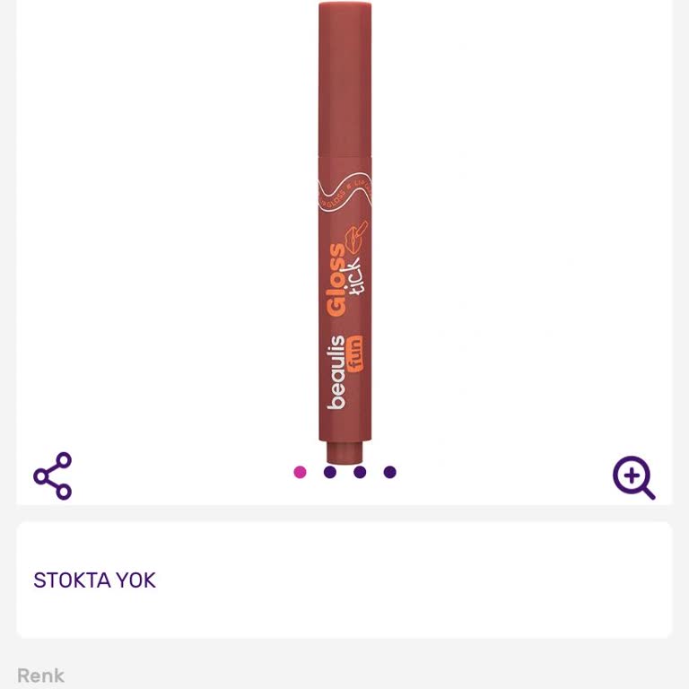 Stok Sorunu: Beaulis Fun Gloss Ürün Yenilenmiyor