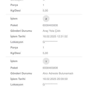 Teslimat Sorunu Ve Yanıltıcı Bilgilendirme