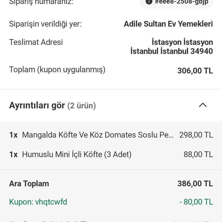 Yanlış Sipariş Ve İletişimsizlik Şikayeti