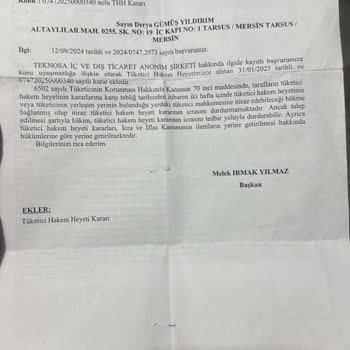 Teknosa'dan Aldığım Robot Süpürge Sürekli Arızalı Ve Müşteri Hizmetleri Yetersiz