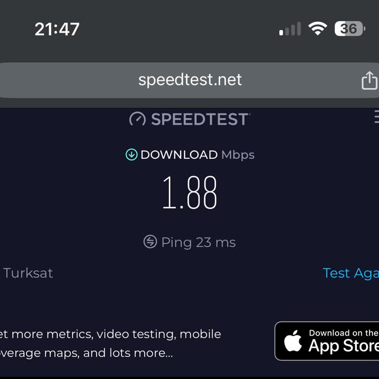 TÜRKSAT Kablo Net İle Sürekli İnternet Hızı Sorunu