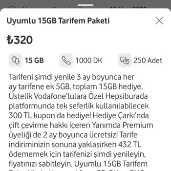 Fahiş Zam: Vodafone Tarifesinde Üç Kat Artış