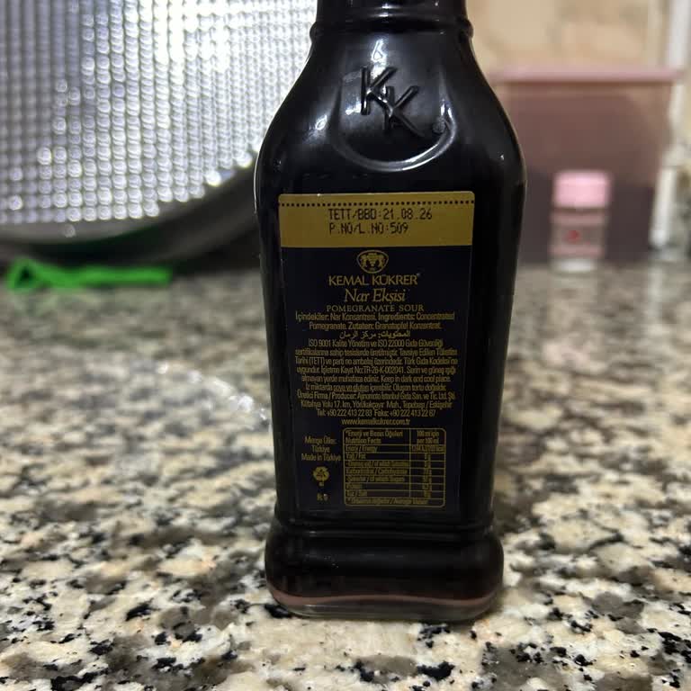 Kemal Kükrer Nar Ekşisinin Kalitesizliği Ve Tadındaki Değişim