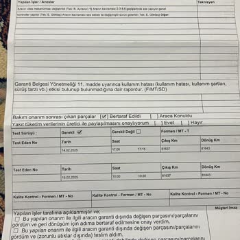 Pilot Garage Şikayeti