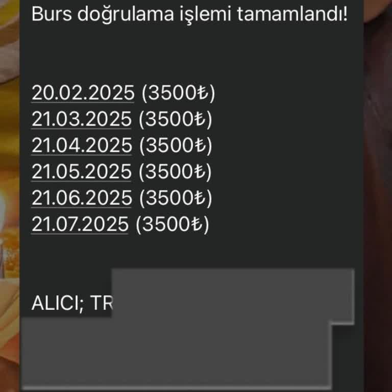 Sahte Burs Başvurusu İle Kimlik Bilgilerim Çalındı