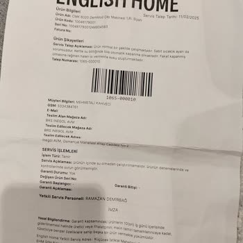 Emniyet Sistemi Çalışmayan Çaycı İle 35 Günlük Sorun