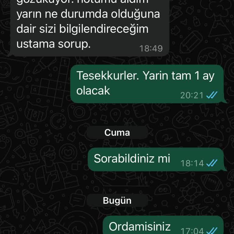 Ürünlerim 1 Aydır Teslim Edilmedi, Firma İlgisiz