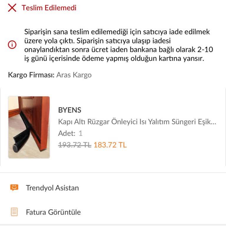 Kargo Teslimatında Yaşanan Sorun Ve İletişim Eksikliği