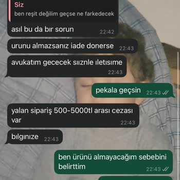 Sipariş İptalinde Yaşanan Zorluklar