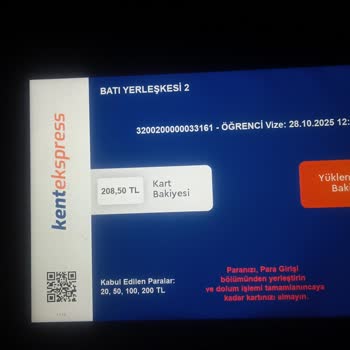 Dolum Makinesi Paramı Eksik Yükledi