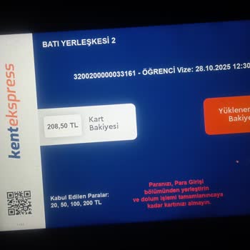 Dolum Makinesi Paramı Eksik Yükledi