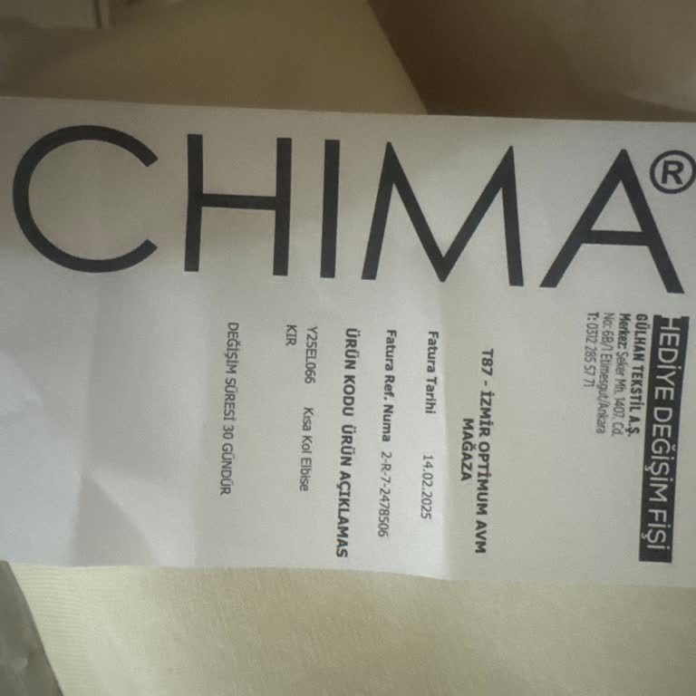 Hediye Çeki Ve Ürün Eksikliği