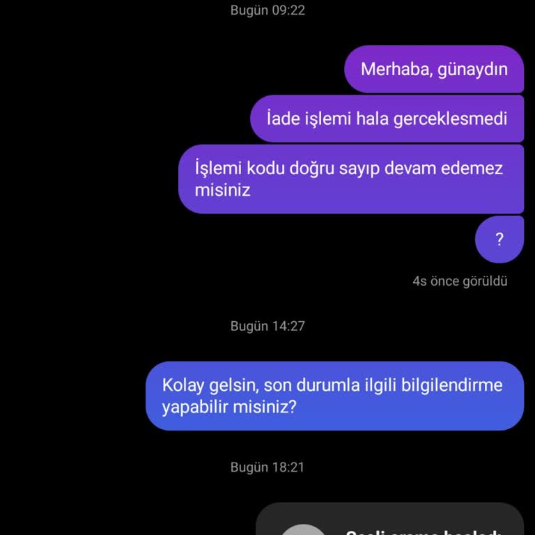 @butikaylam Alışverişinde Mağduriyet Ve Paranın Kaybolması!