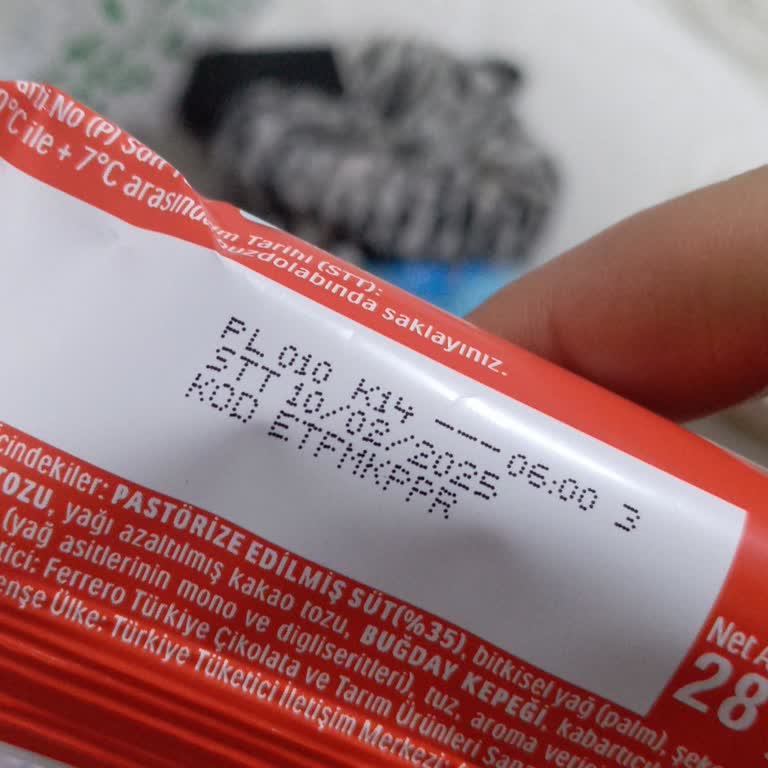 Tarihi Geçmiş Ürün Satışıyla Karşılaştım