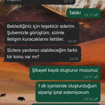Yanlış Adrese Sipariş İptali Krizi